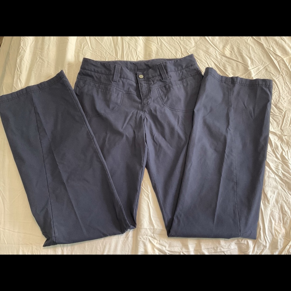 Athleta Trek Pants - navy blue
